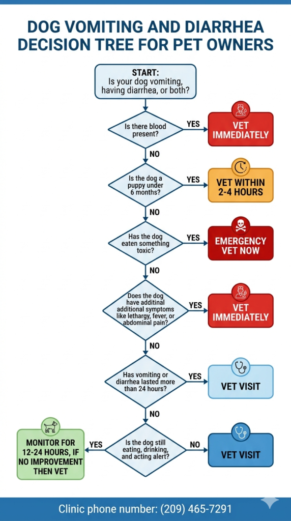 Dog Vomiting and Diarrhea: Causes, Warning Signs, and When to See a Vet