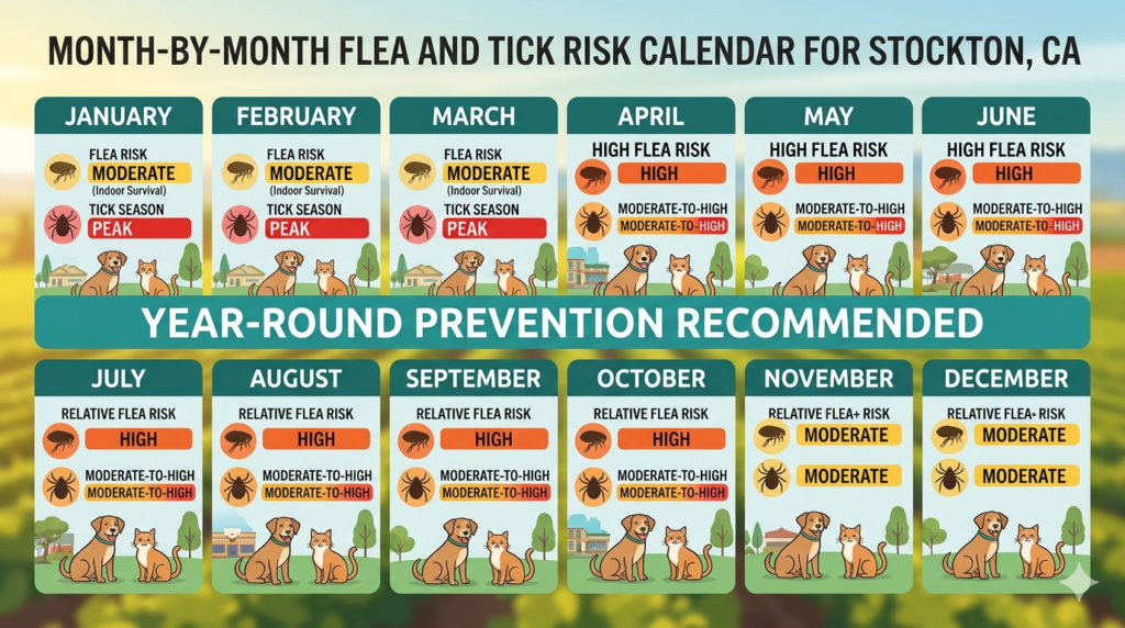 Flea and Tick Prevention for Dogs and Cats: A Complete Stockton Guide