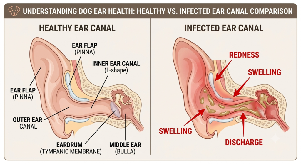 Ear Infections in Dogs and Cats: Signs, Causes, and When to See a Vet 1 Ear Infections in Dogs and Cats: Signs, Causes, and When to See a Vet